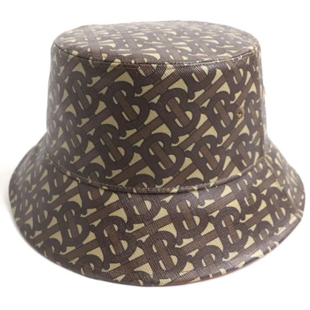 Burberry Vintage Pre-owned Fabric hats Brown Dames