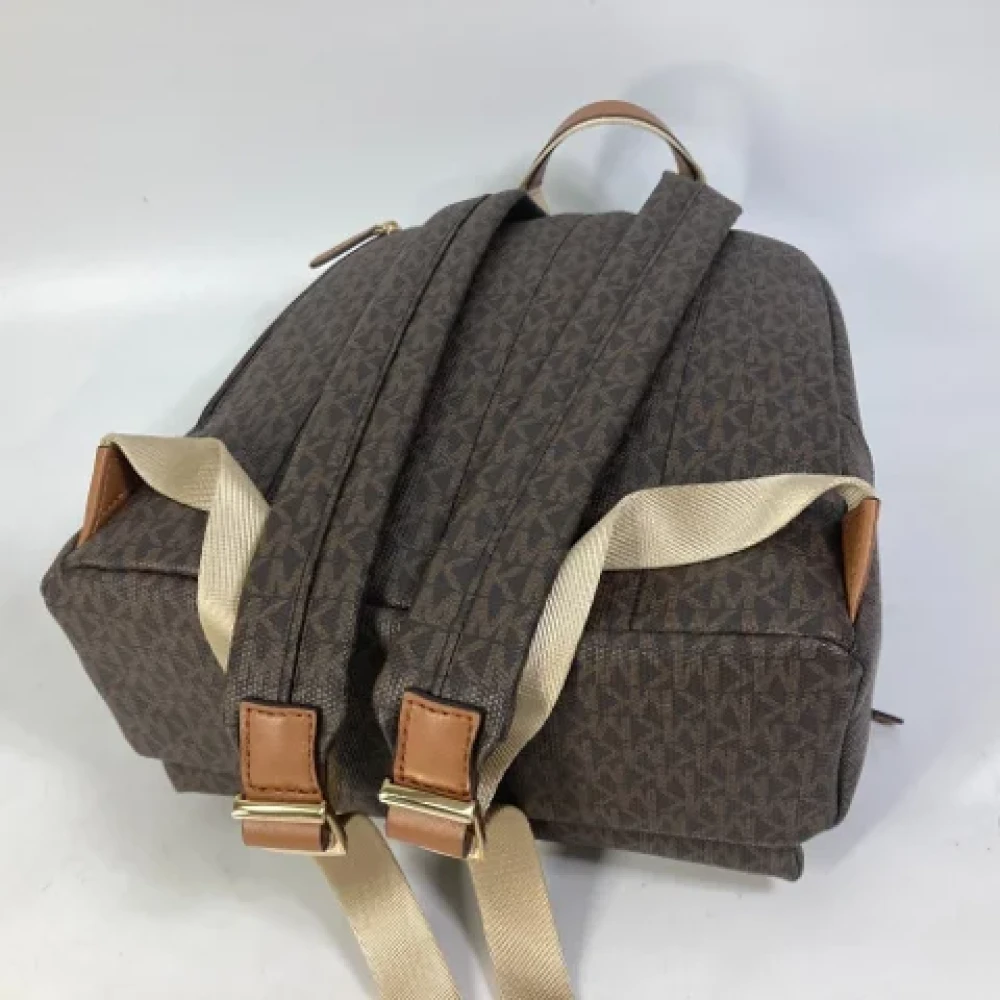 Michael Kors Pre-owned Leather backpacks Brown Dames