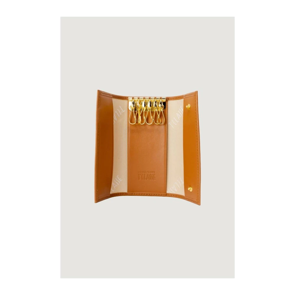 Alviero Martini 1a Classe Compacte polyester sleutelhanger damescollectie Beige Dames