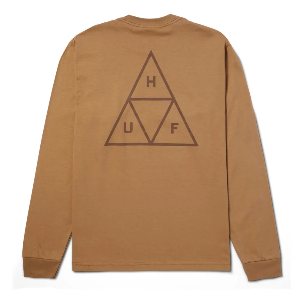 HUF Hoodie Brown Heren