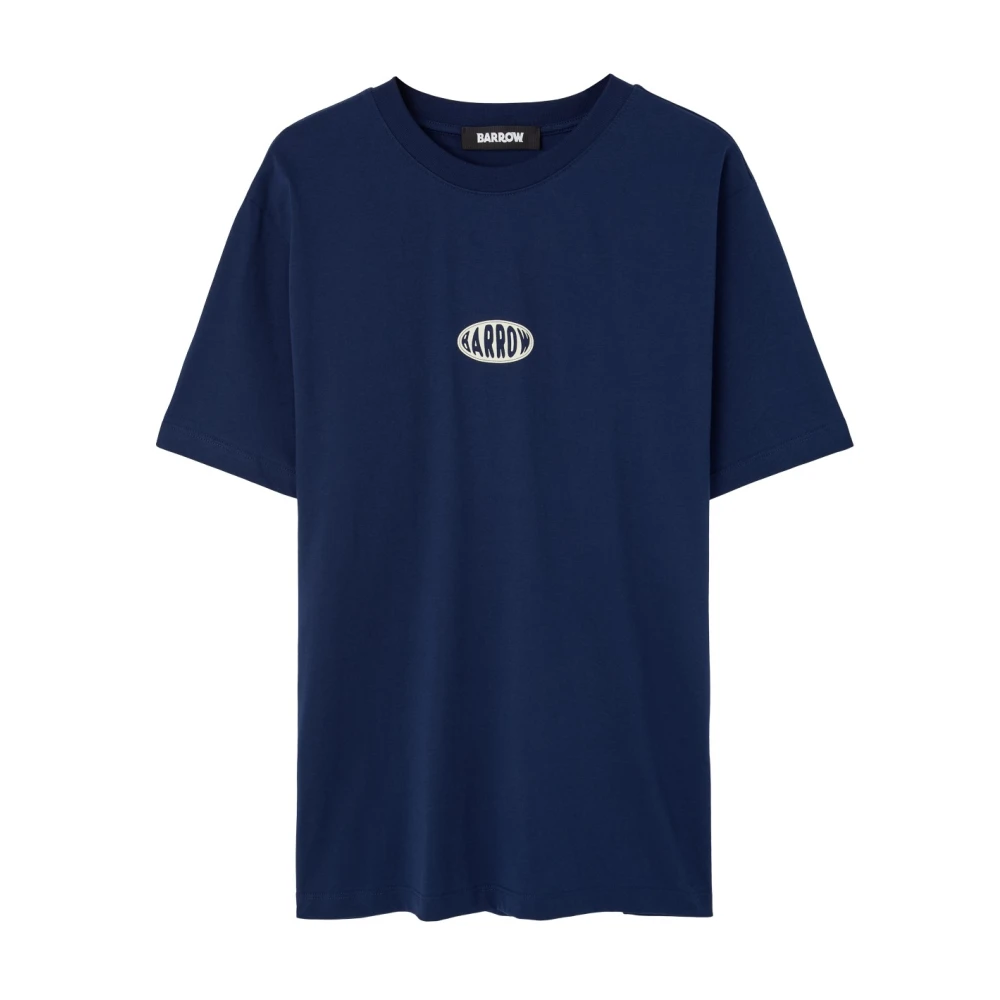 Barrow - Tops > T-Shirts - Blue - Barrow - Modalova