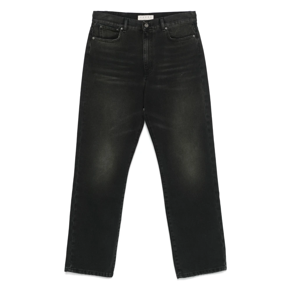 Paura Zwarte Denim 5 Zak Jeans Black Heren