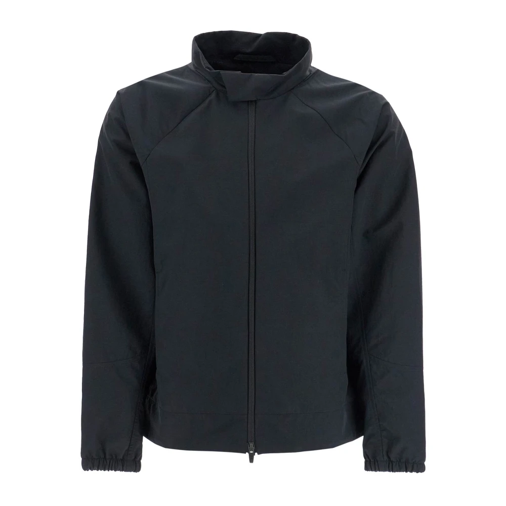 Herno Waterdichte jas met hoge kraag Black Heren