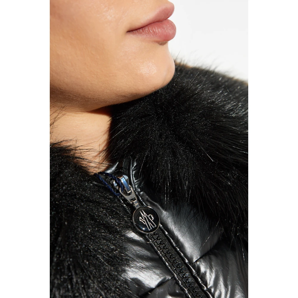Moncler Vest `Anse` Gray Dames