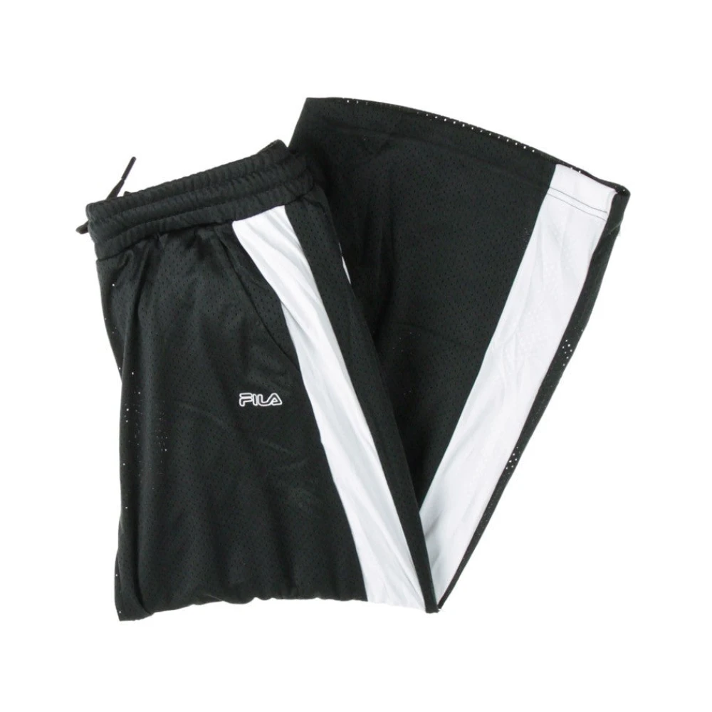 Fila Zwart Wit Culottes Trainingsbroek Black Dames