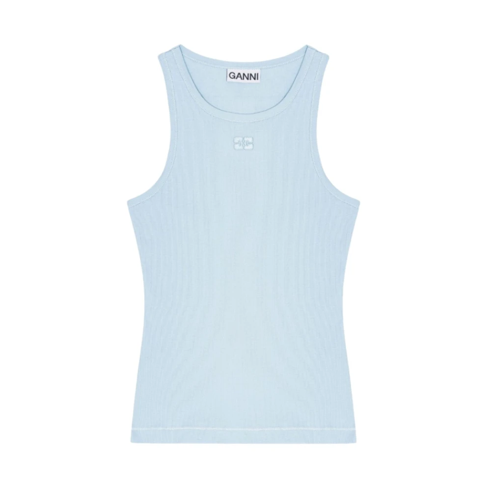 Tops > Sleeveless Tops - - Ganni - Modalova