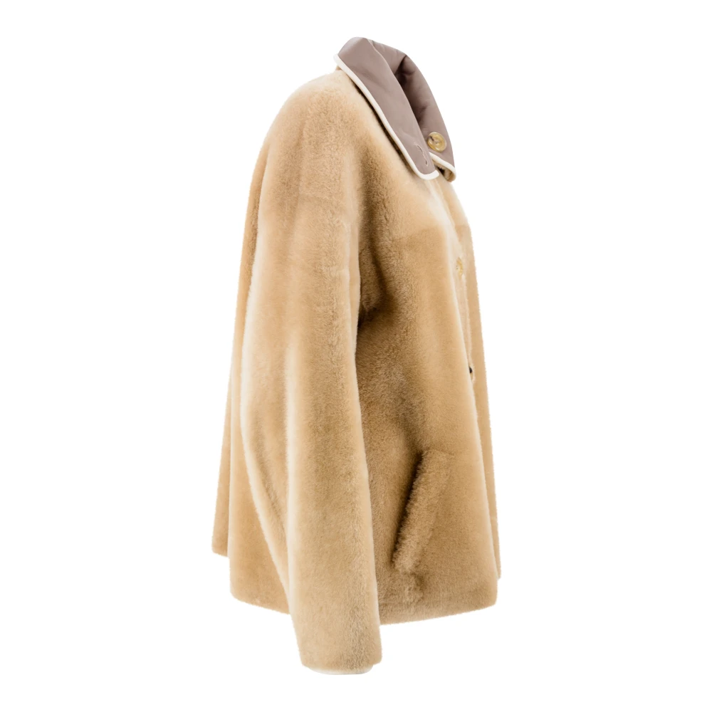 Blancha Beige Jassen voor Stijlvolle Outfits Beige Dames