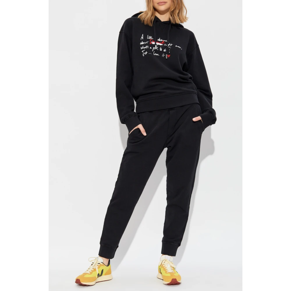 Dsquared2 Trainingsbroek Black Dames