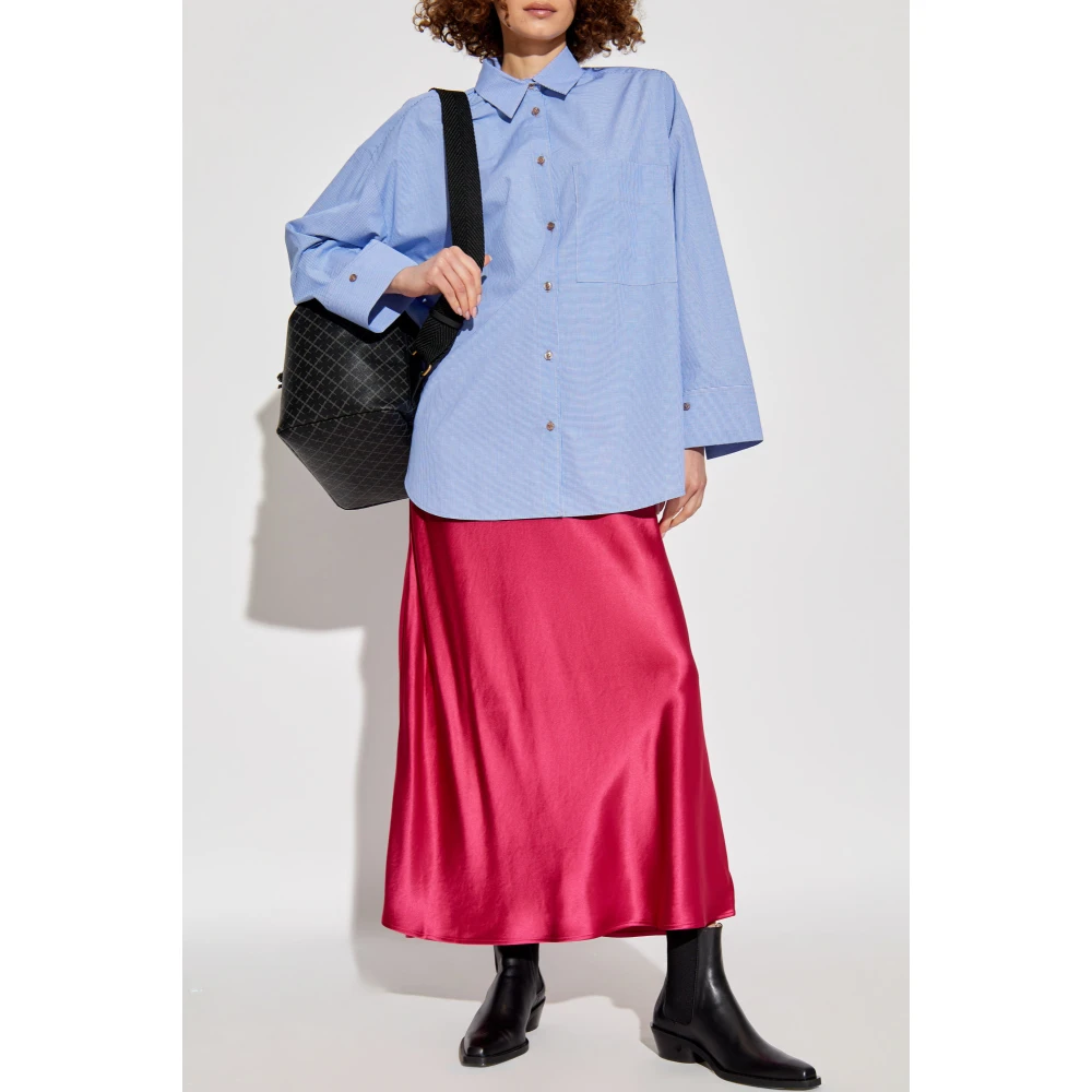 By Malene Birger Satijnen rok Boshan By Herenne Birger Pink Dames