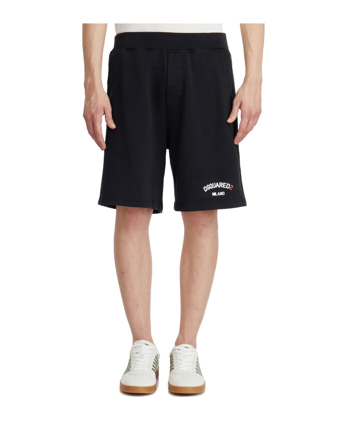 bermuda-relax-en-coton-dsquared2