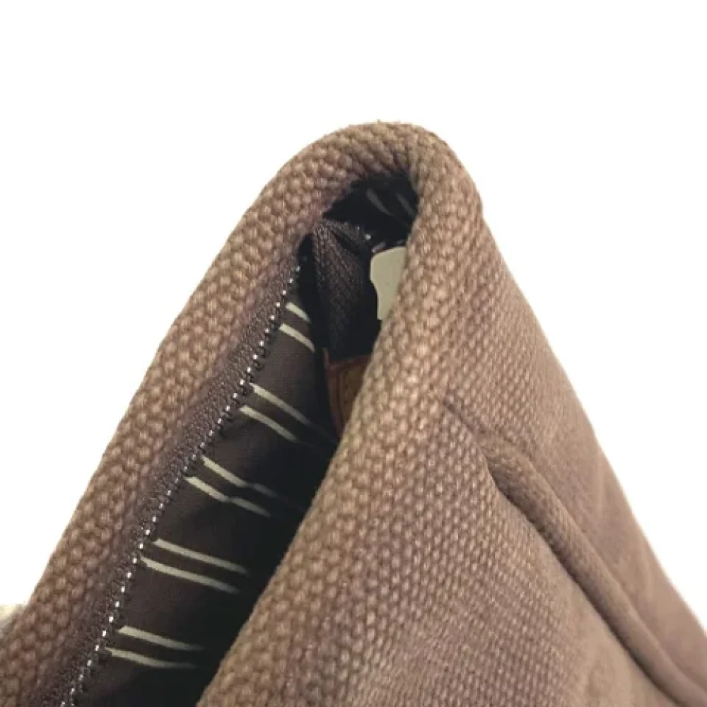 Louis Vuitton Vintage Pre-owned Cotton louis-vuitton-bags Brown Dames