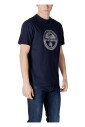 t-shirt-en-coton-bleu-manches-courtes