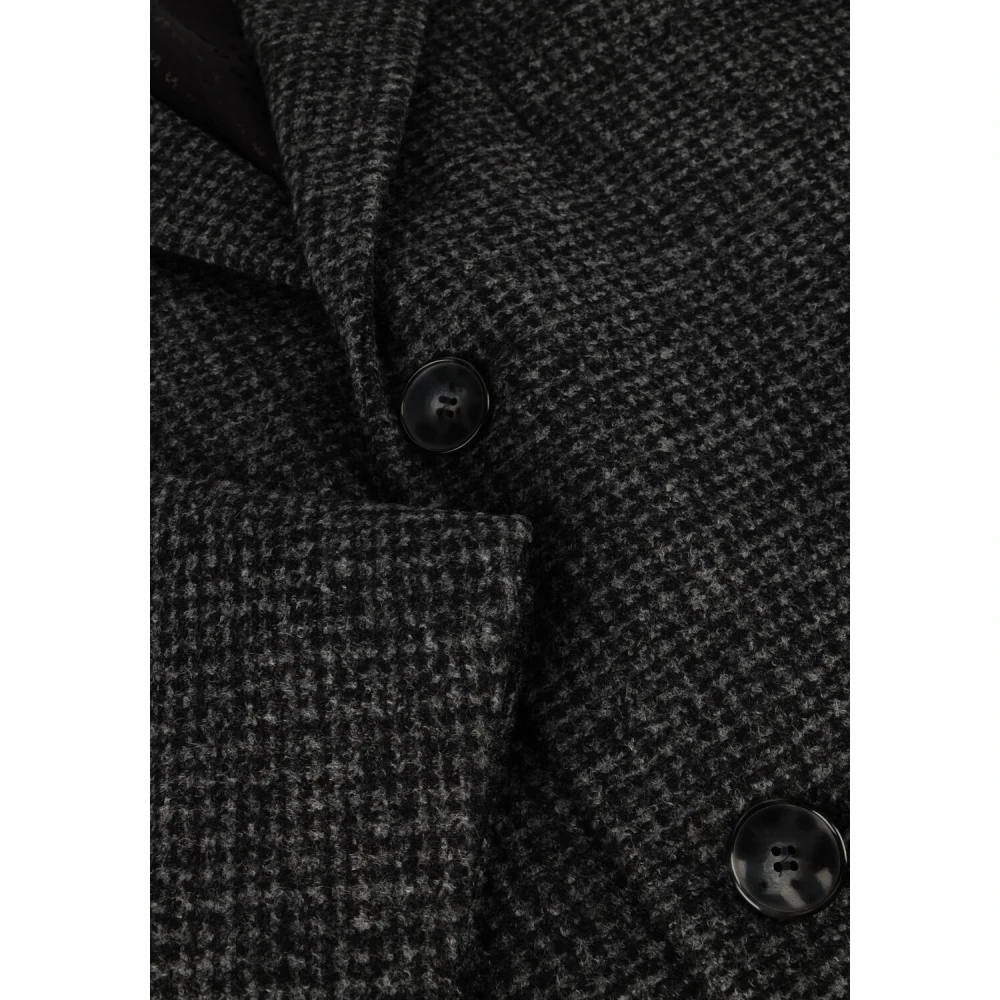 Boss Black Moderne Zwarte Jas H-Hyde-J-244 Black Heren