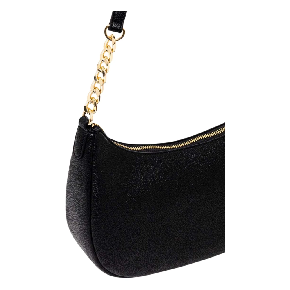 Twinset Zwarte handtas met ritssluiting Black Dames