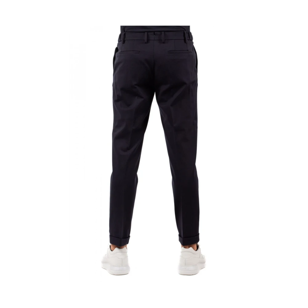 Berwich Herenbroek Klassieke Stijl Blue Heren