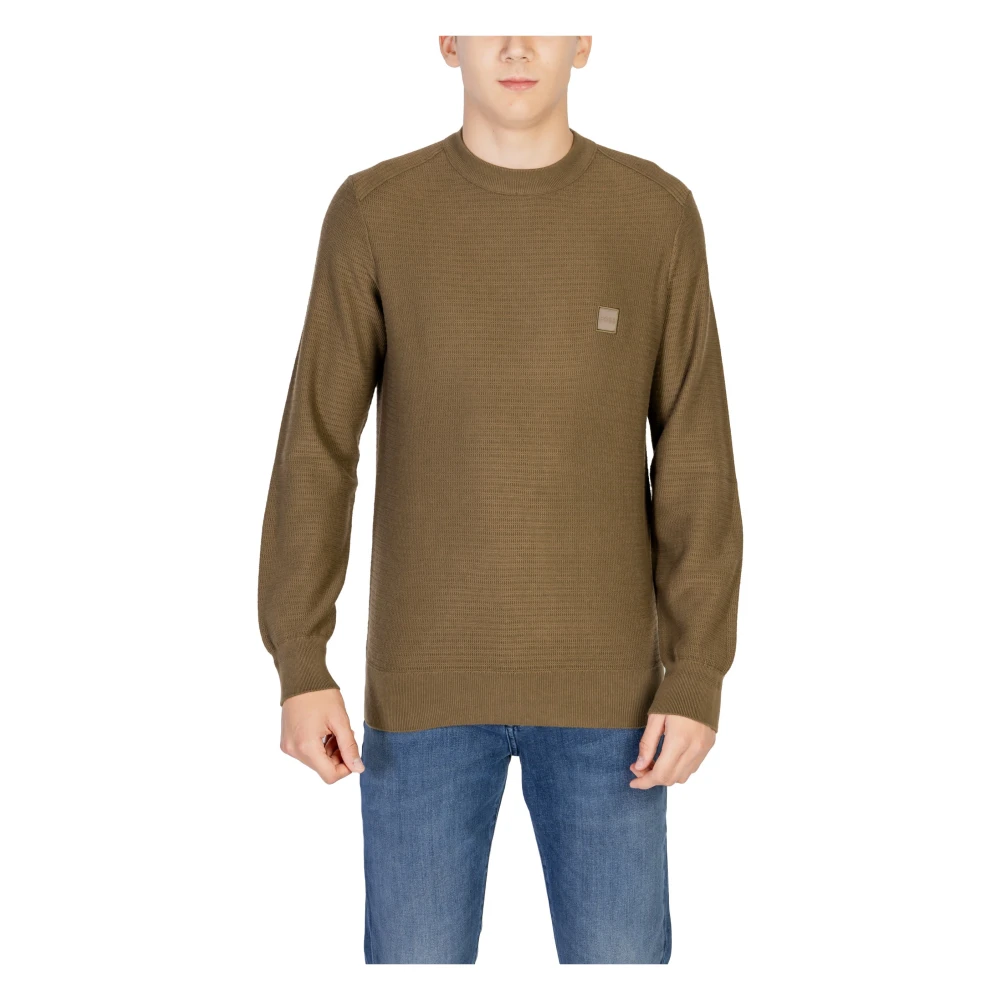 Knitwear > Round-neck Knitwear - - Hugo Boss - Modalova