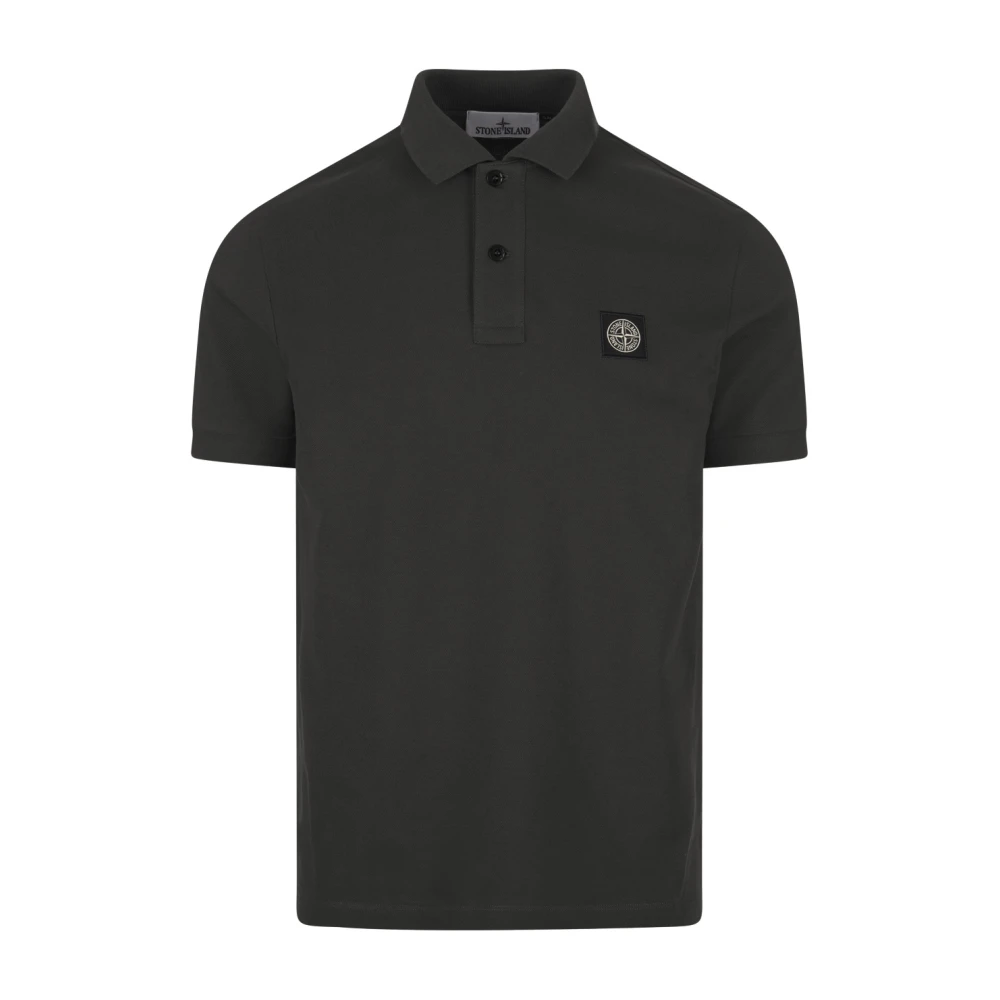 Grå Polo Shirt Slim Fit