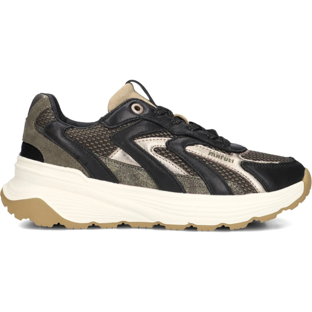 Maruti Groene Chunky Sole Sneakers voor Vrouwen Dames Schoenen Veelkleurig Multicolor