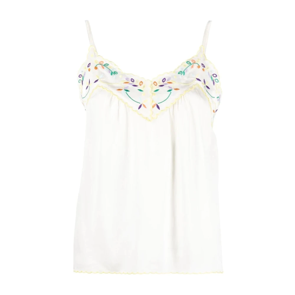 See by Chloé Sleeveless Tops White Dames