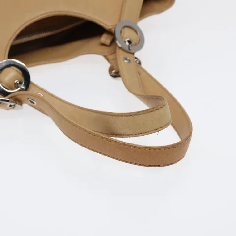 Givenchy Pre-owned Leather handbags Beige Dames