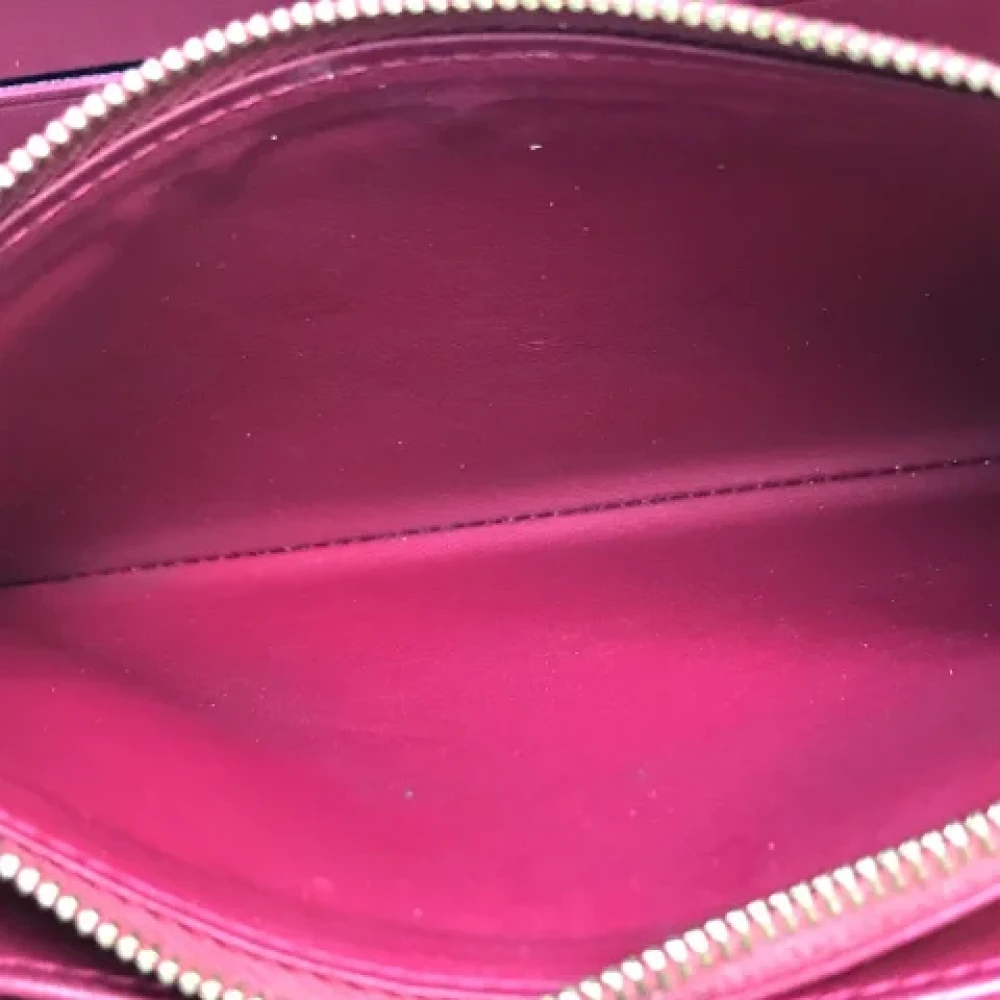Louis Vuitton Vintage Pre-owned Leather wallets Pink Dames