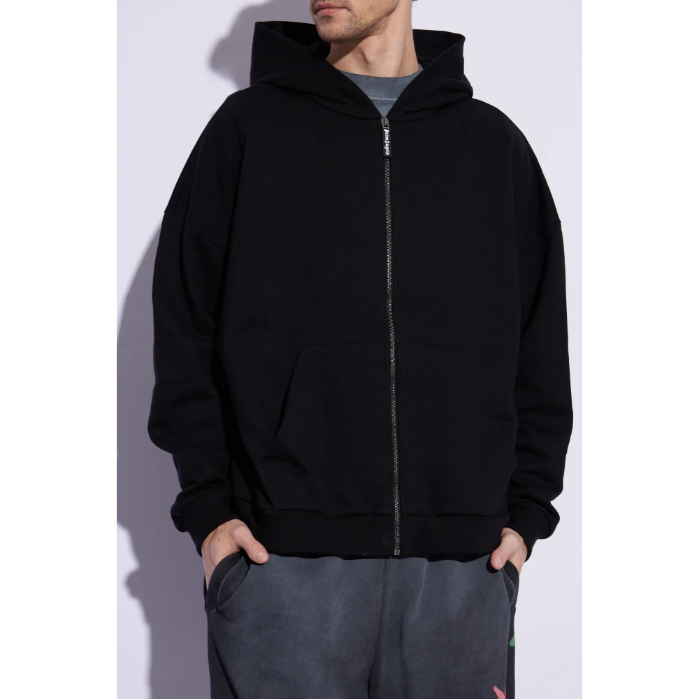 Palm Angels Hoodie Black Heren