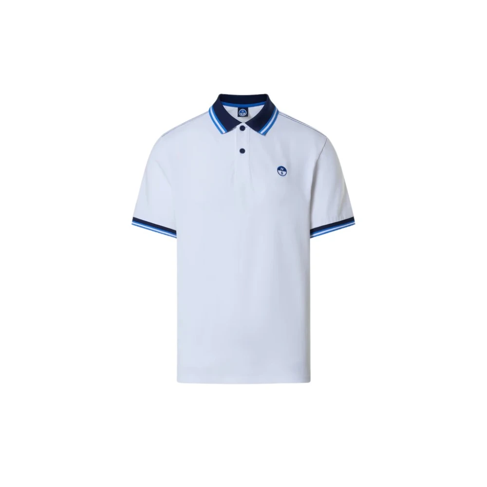 North Sails Men's White Polo Shirts, 2XL, Polo Shirt