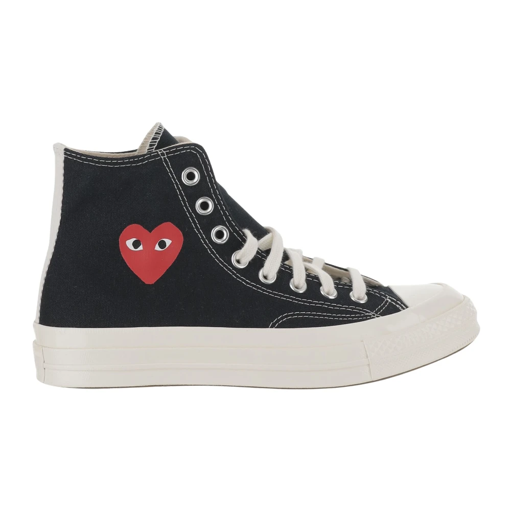 Comme Des Garçons Play Men's Black Chuck 70 Canvas Sneakers