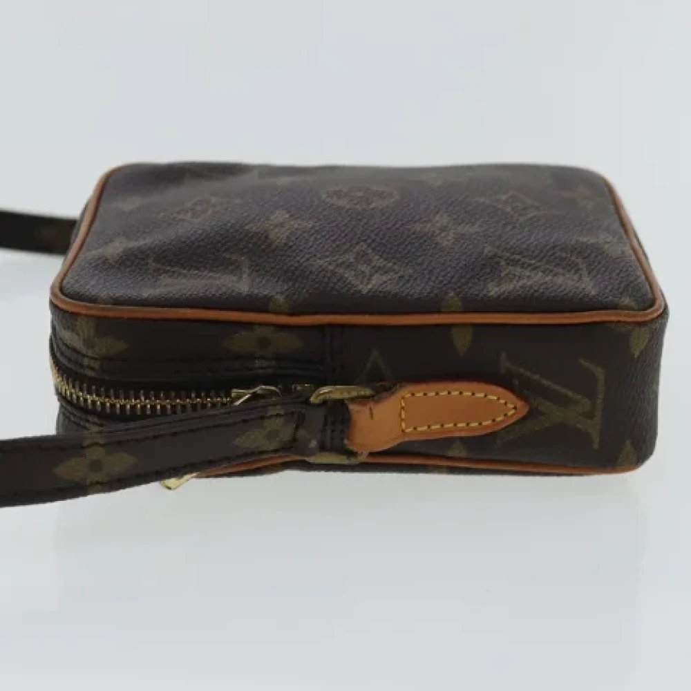 Louis Vuitton Vintage Pre-owned Canvas clutches Brown Dames