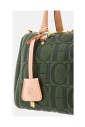 sac-a-main-en-cuir-vert-verrouille