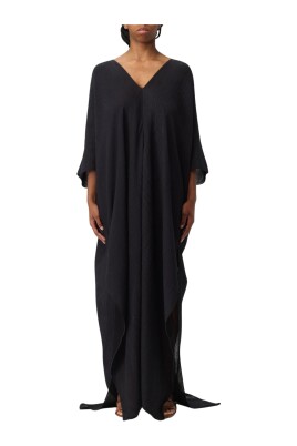 robe-maxi-a-col-en-v-fluide