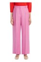 pantalon-en-lin-jambe-droite-fuchsia