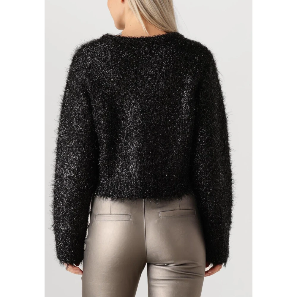 Knit-ted Zwarte Lynn Cardigan voor vrouwen Black Dames