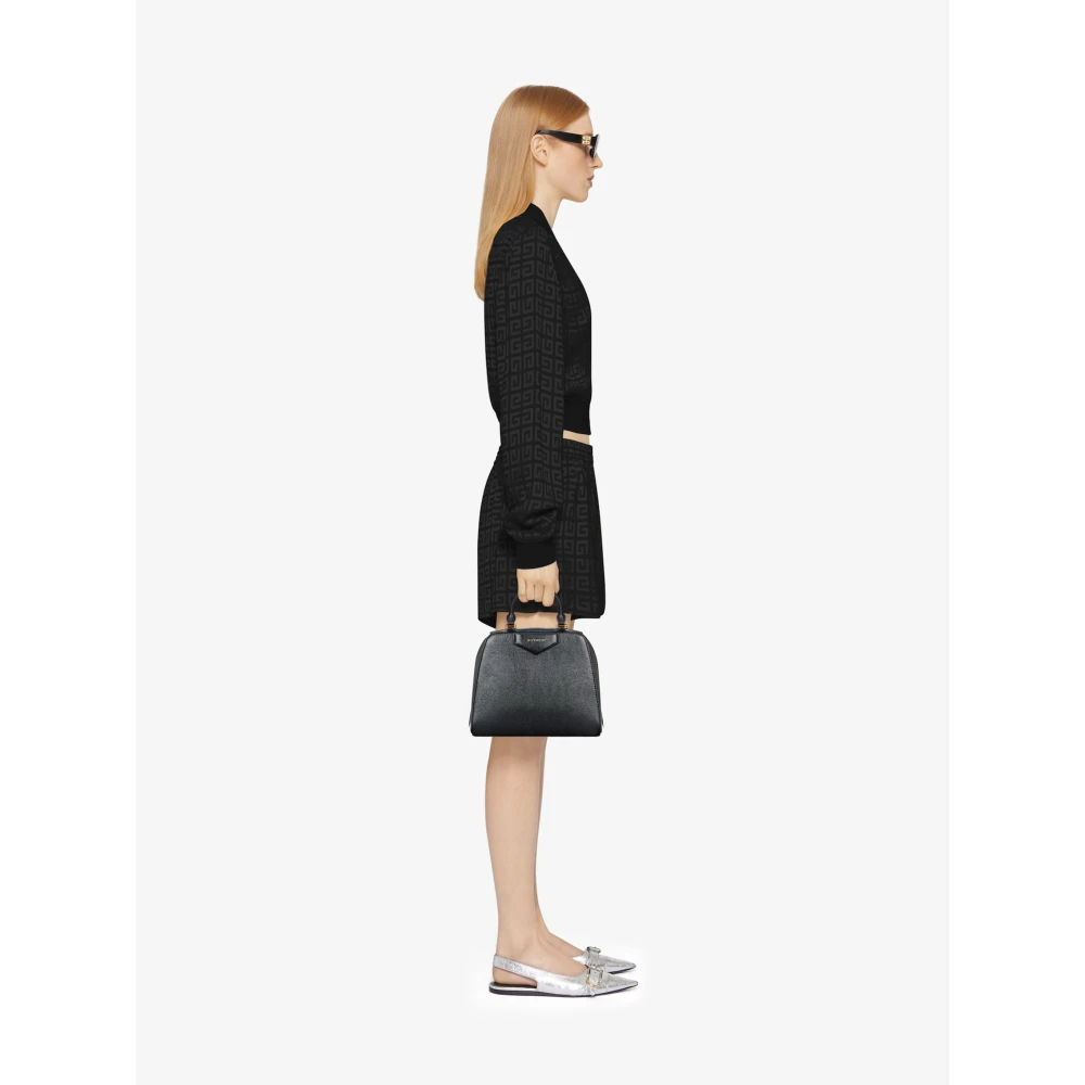 Givenchy Korte shorts met all-over 4G-patroon Black Dames