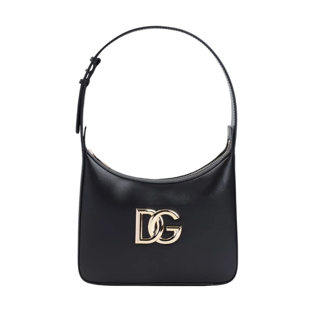 Dolce & Gabbana Zwarte Schoudertas Black Dames