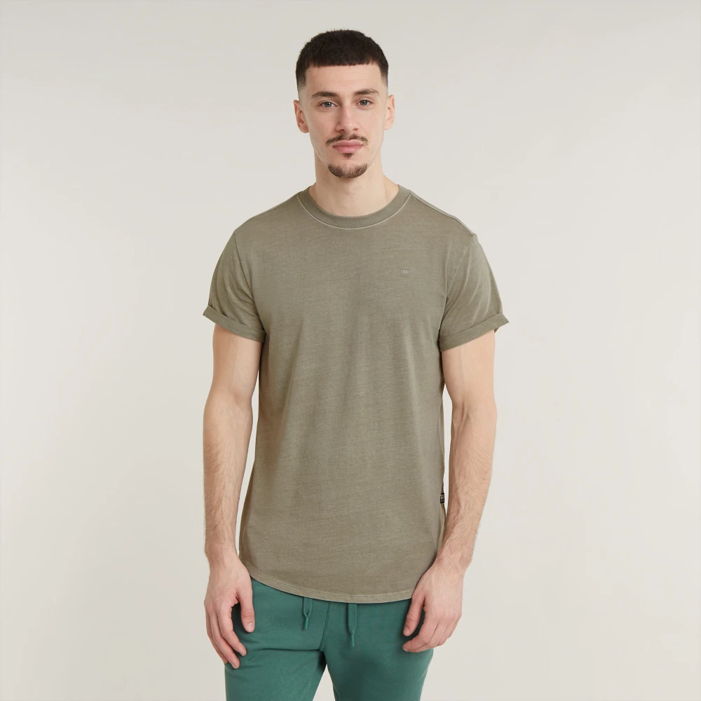 G-Star Relaxed Fit T-shirt met korte mouwen Green Heren