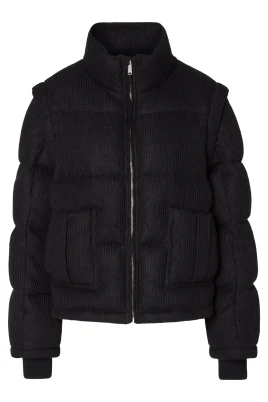 Knitted Puffer Jacket Vest