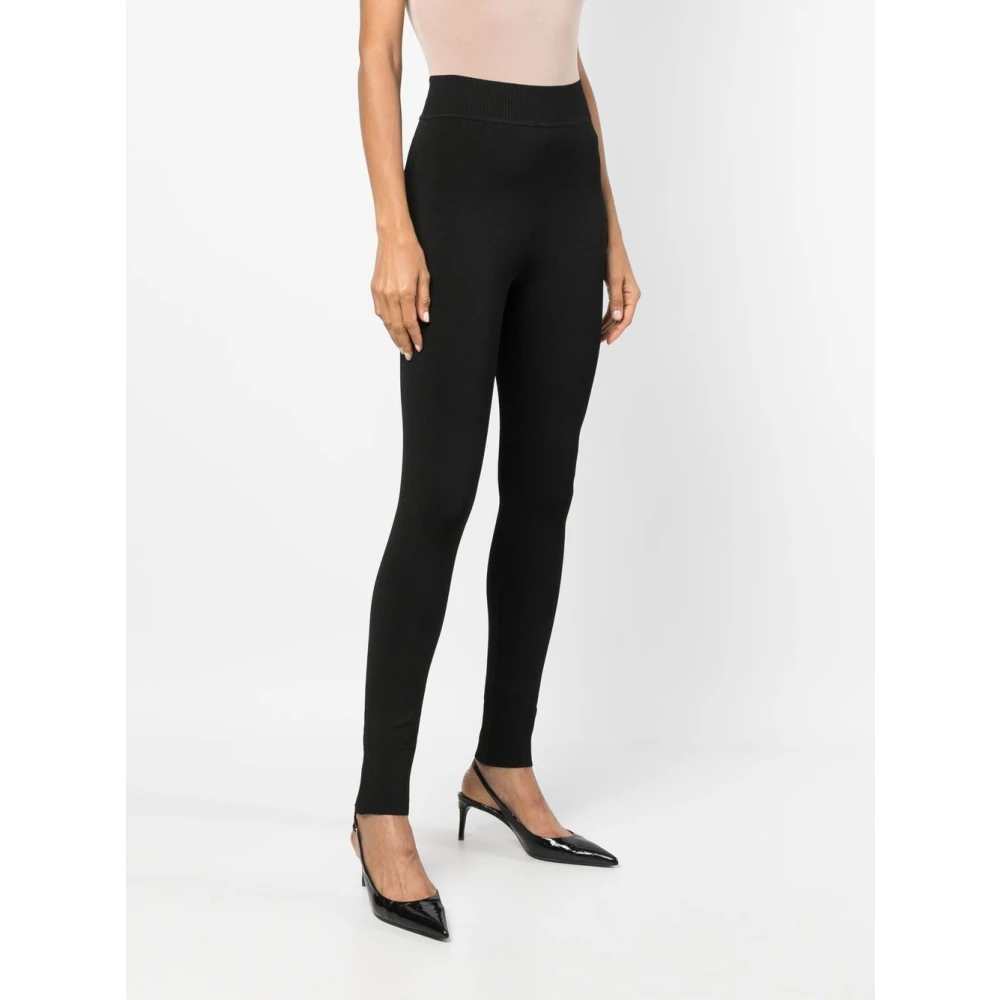 Philosophy di Lorenzo Serafini Glanzende Viscose Jurk Black Dames