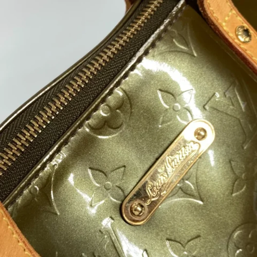Louis Vuitton Vintage Pre-owned Cotton louis-vuitton-bags Green Dames