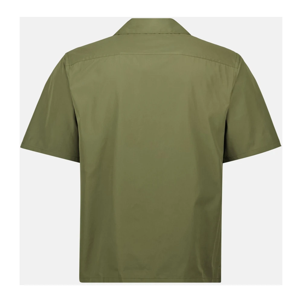 Prada Korte mouwen overhemd lente-zomer collectie Green Heren