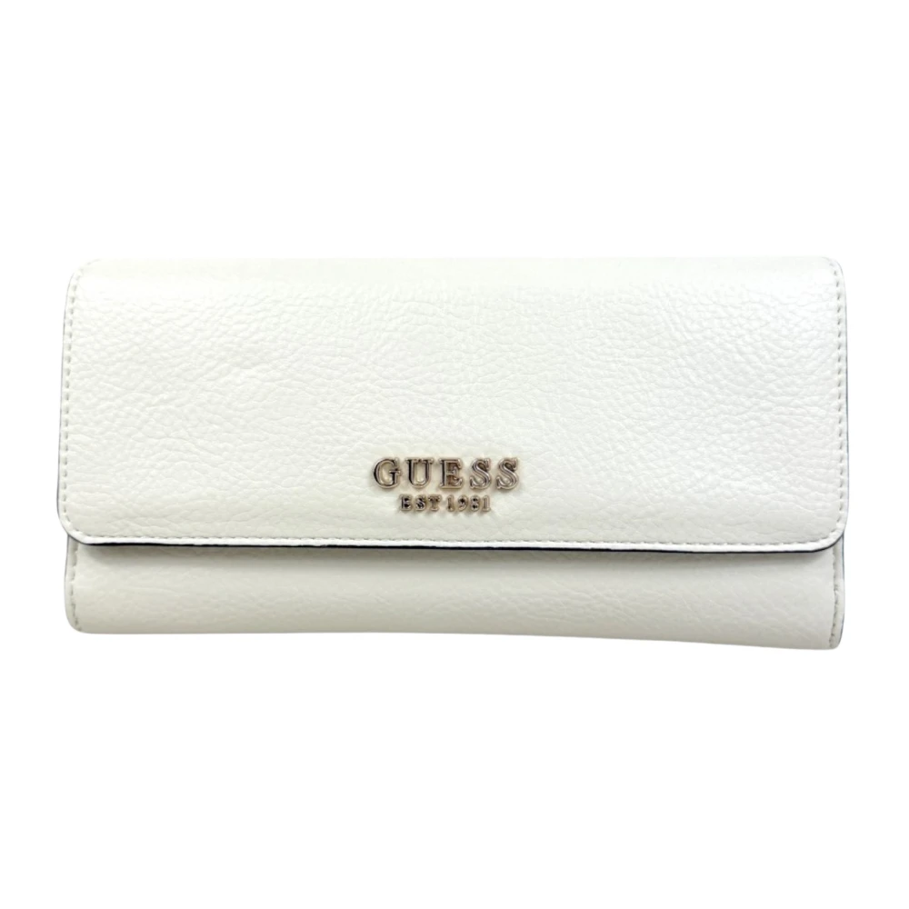 Guess Vit Zip-Around Plånbok