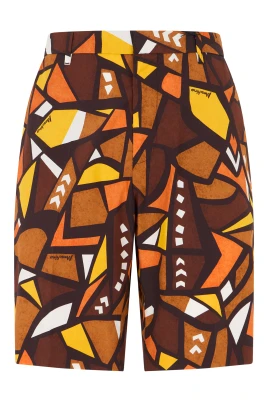 Geometriska Sommarshorts