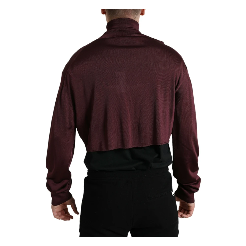 Dolce & Gabbana Luxe viscose coltrui Brown Heren