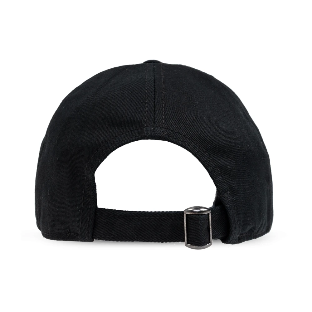 Palm Angels Baseball Cap Black Heren