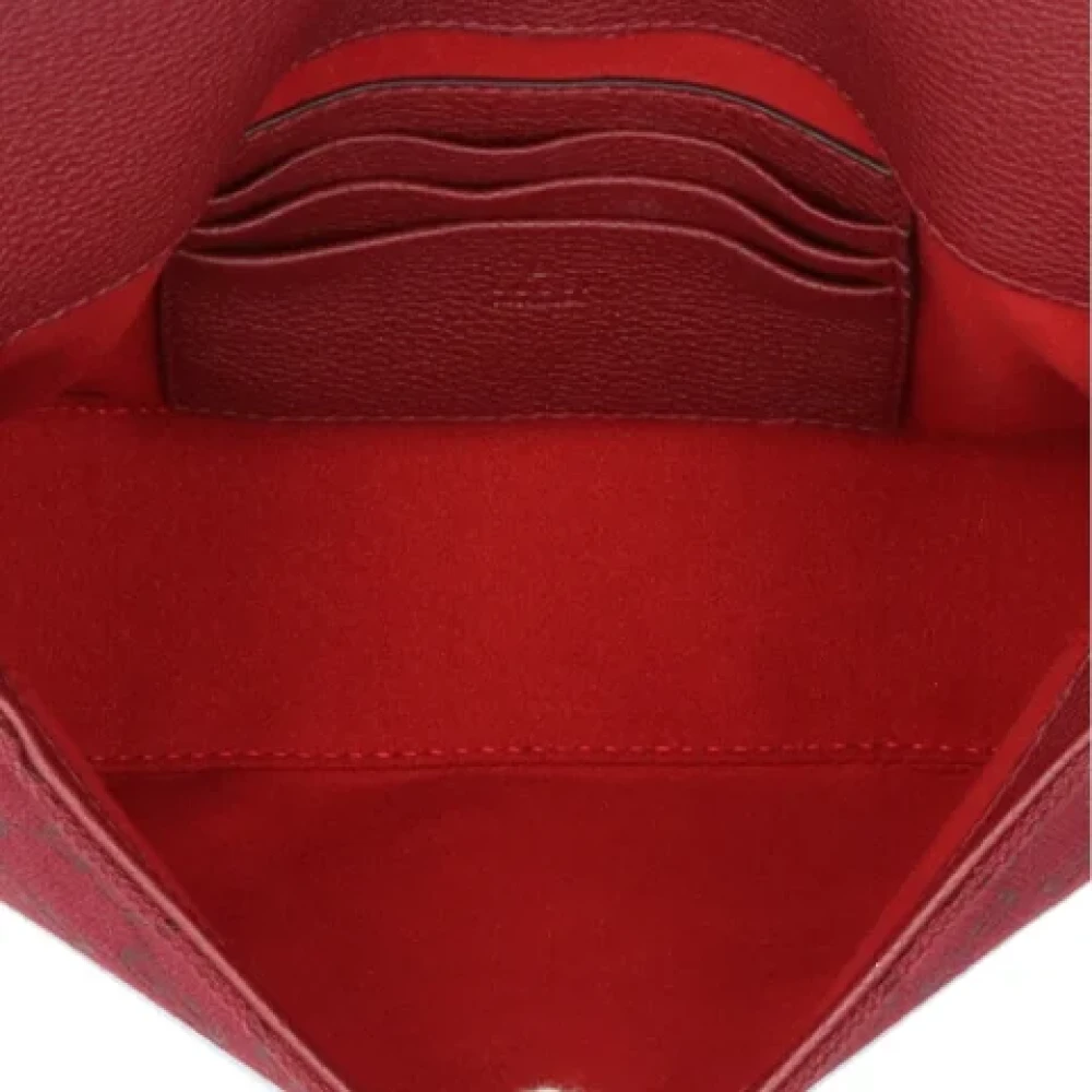 Gucci Vintage Pre-owned Canvas gucci-bags Red Heren