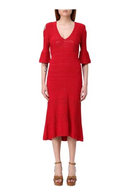red-lace-detail-midi-dress