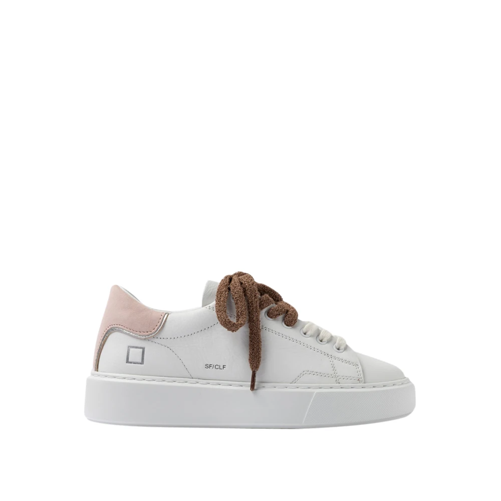 D.a.t.e. Women's White Sfera Calf - Sneakers - 5 Uk - Shoes