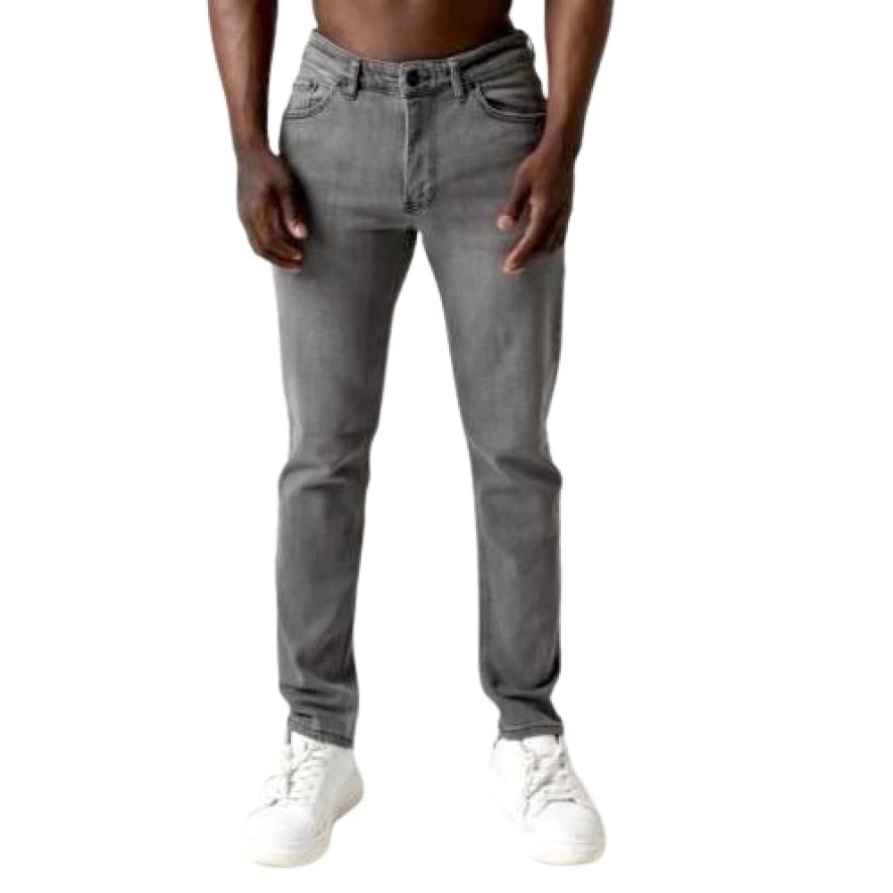 True Rise Vanliga Slitna Herr Jeans - Dp24-Nw Gray, Herr