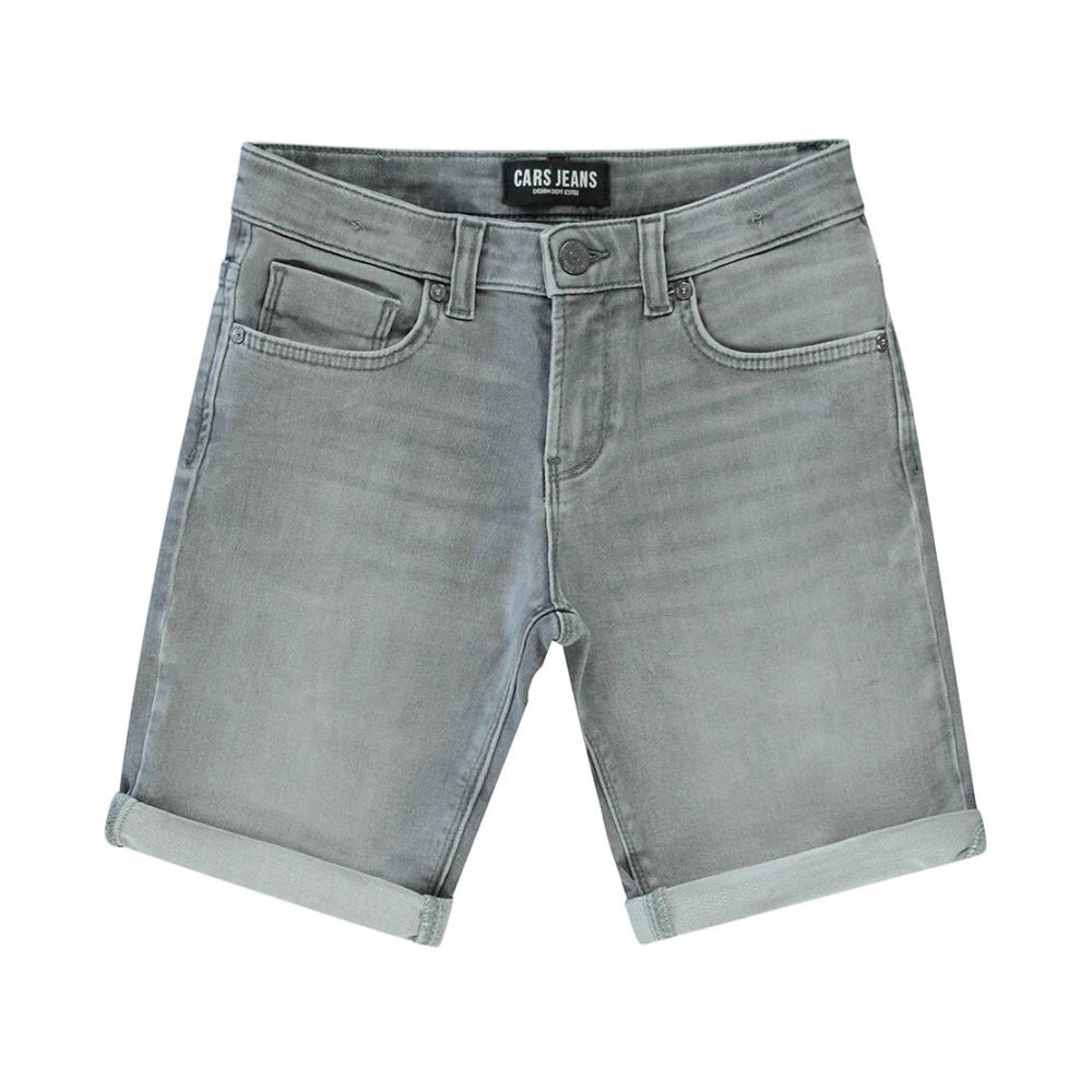 Cars Korte Zwarte Denim Shorts Californië Gray Heren