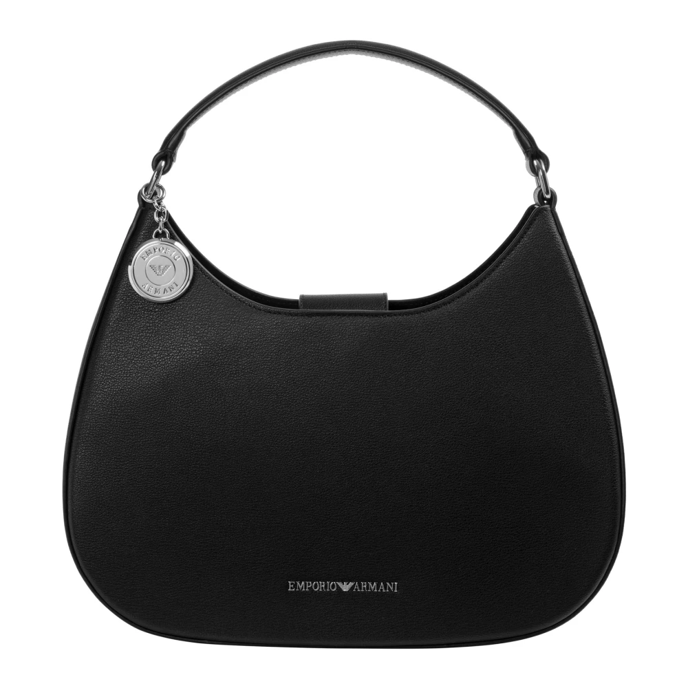 Emporio Armani Justerbar Rem Hobo Väska Black, Dam